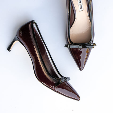 Miu Miu Wine Heels