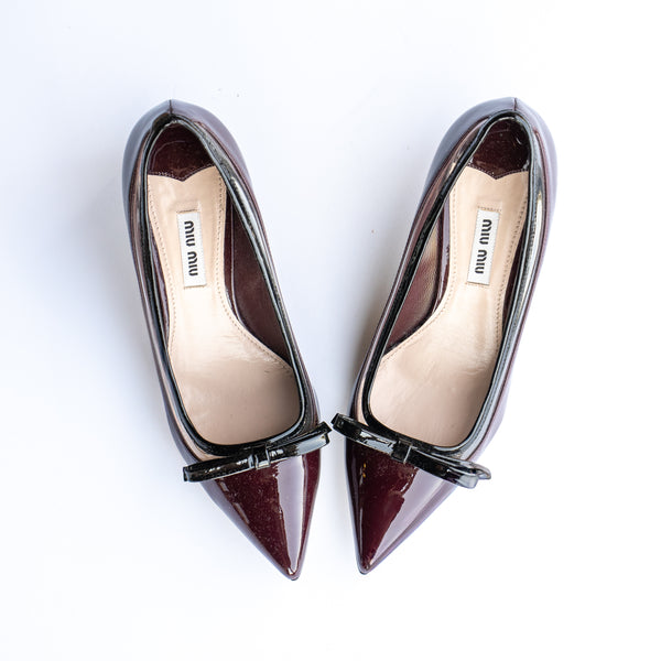 Miu Miu Wine Heels