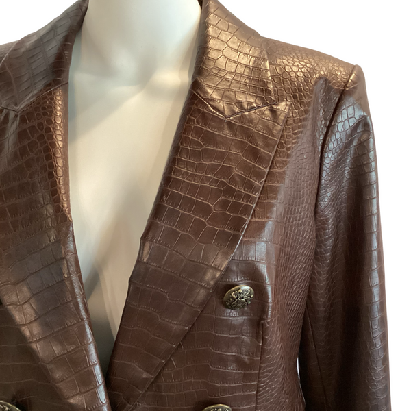 Veronica Beard Croco Blazer