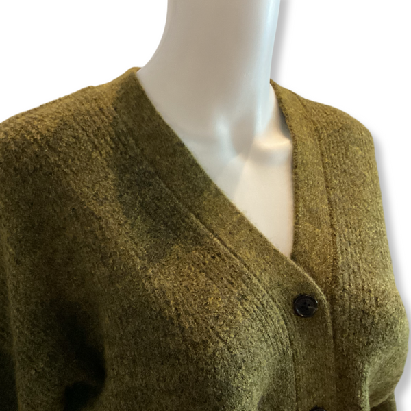 Olive cardigan