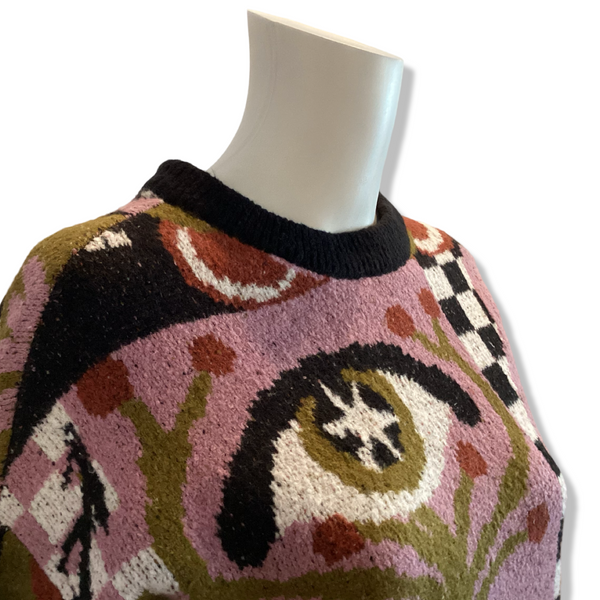 Artsy Jacquard Knit