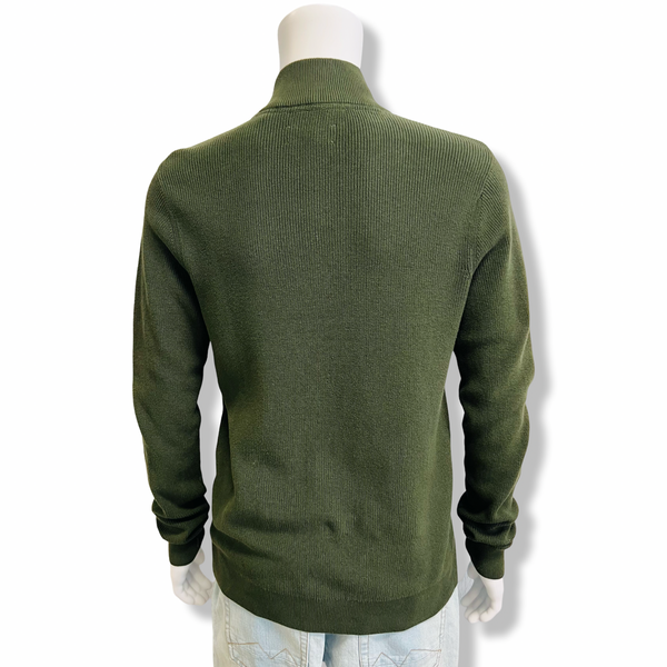 Codford Half Zip Green