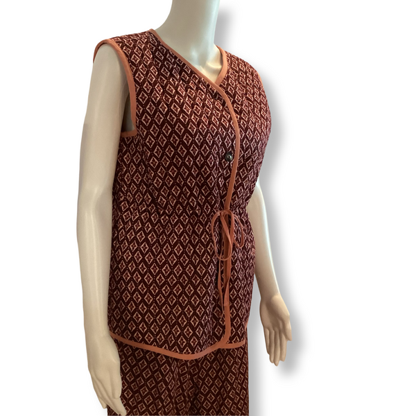 Mia Terracotta Vest