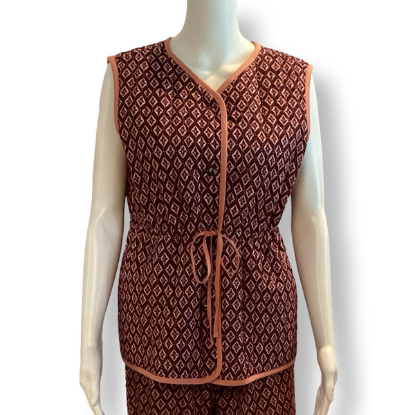 Mia Terracotta Vest